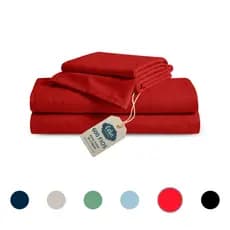 Lençol Avulso de Cobrir Casal Sem Elástico com Bainha 600 Fios Algodão Egípcio Cama Padrão Várias Cores