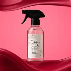 Home Spray Ambiente Casa Tecido Água Perfumada Aromatizador Borrifador 500ML Cereja Avelã