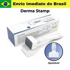 Derma Stamp Ajustável 0.5mm a 3m Rosto Massageador Beleza Facial Cuidados com a Pele