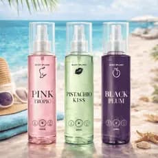 Trio Body Splash-  Pistachio Kiss + Pink Tropic +  Black Plum 200ml (cada)