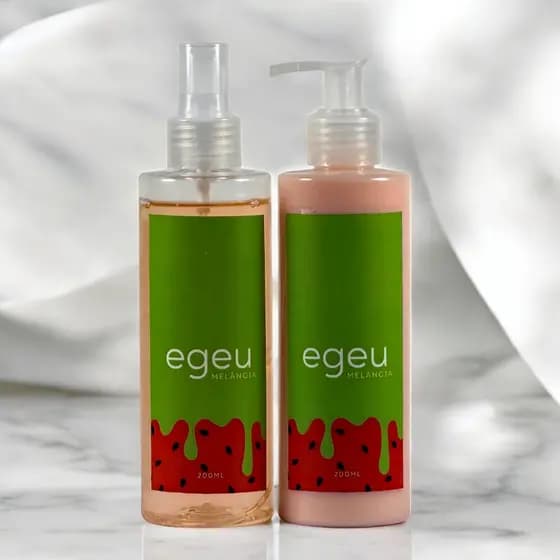 Kit Sweet Meli Body Splash + Creme Corporal 200ml Cada.