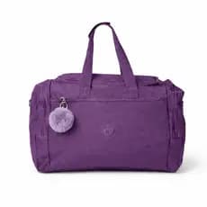 Bolsa Academia Feminina Nylon Impermeável Viagem Alça Transversal Grande Resistente Leve Moderna