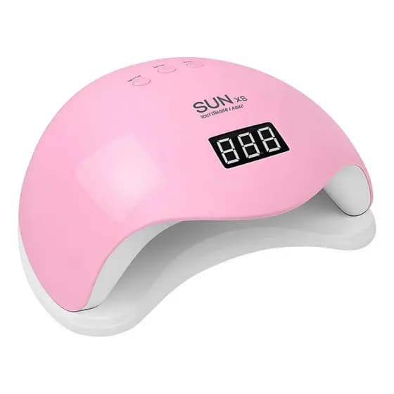 Cabine Sun 5 Uv Led 48w Bivolt Secagem Unha Gel Alongamento Profissional
