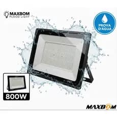 Refletor LED 800W – Modelo Compacto, Alta Potência e Excelente Desempenho