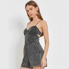 Calças compridas plissadas em estilo casual europeu e americano, jeans de cintura alta com design vintage de corte à boc