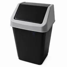 Mini Lixeira de Mesa quarto Escritório pia Basculante 2 Lts