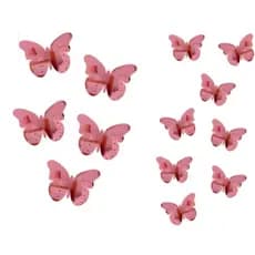 Kit 20 Borboletas Acrílicas Espelhadas – Decoração de Quarto Sala e Festa