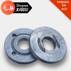 Adaptador Porca Flange Universal para Esmerilhadeira Disco 22mm Reforçado
