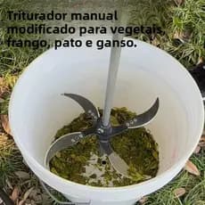 Broca Elétrica Modificada Picador de Legumes Cortador de Grama Picador de Grama Lâmina Espessada Especial Suporte de Lâm