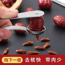 Ferramenta especial para remover caroços de tâmaras vermelhas, utensílio doméstico para remover o caroço de tâmaras gran