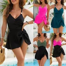 maiô com saia, roupa de praia, moda praia feminina, verão