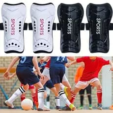 Caneleiras de Futebol Juvenil para Treinos e Jogos, Equipamento de Proteção para as Pernas no Futebol, Protetores de Can