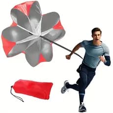 Paraquedas de Resistência - Paraquedas de Treinamento de Velocidade para Futebol, Corrida, Basquete |   Tecido Oxford Du
