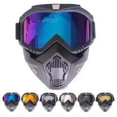 Óculos de Ciclismo, Máscaras de Rosto Inteiro, Óculos para Motocross, Óculos à Prova de Vento para Ciclismo, Proteção UV