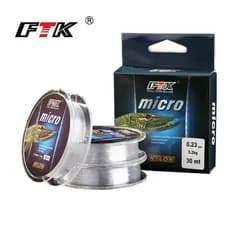 Linha de Nylon para Pesca no Gelo FTK 30M/33YDS 0.08mm-0.25mm 2.9-12.5LB 1.3kg-5.7kg, Acessórios de Pesca**&&
