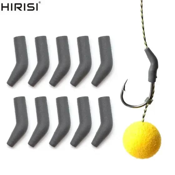Hirisi Gancho de Tungstênio para Pesca de Carpas, Alinhador de Anzol, Manga Anti-Emaranhamento, Alinhador de Linha, Aces