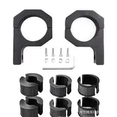 Suporte de Montagem para Luz LED de Veículo Off-Road, Antiderrapante, com Trava em Forma de 9, Suporte Modificado para L