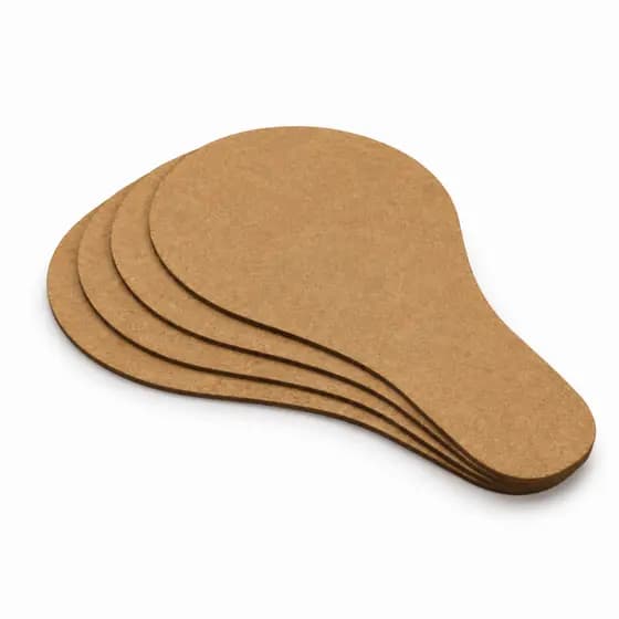 Kit Raquete Ping Pong Escolar Infantil Mdf 30 Unidades Lembrancinha Aniversario 21x12cm