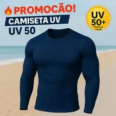 Camiseta Manga Longa UV50+ DryFit Secagem Rápida Treino Academia Masculina Segunda Pele