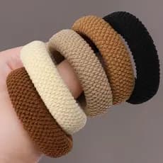 Alta elasticidade durável ousado temperamento corda de cabelo All-Match rabo de cavalo laço de cabelo acessórios de cabe