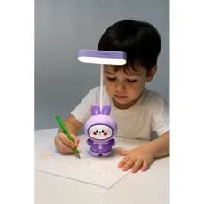 Luminária/abajour Infantil com Apontador -USB-Decoração  para quarto e mesa de criança Luminária infantil  led