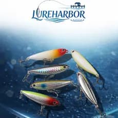 LUREHARBOR Isca de Superfície "Z" – 3,5g, Luminosa, com Sino e Ganchos BKK