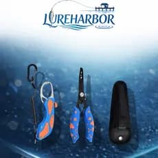 LUREHARBOR Dopamina Azul Baleia Isca Alicate Olecranon Anti-Água do Mar Corrosão