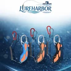 LUREHARBOR PVE Saigang Controlador de peixe em aço inoxidável antiderrapante portátil levantador de peixes
