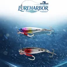 LUREHARBOR Mini isca artificial de metal com lantejoulas 3g/5g, embalagem com 1 unidade