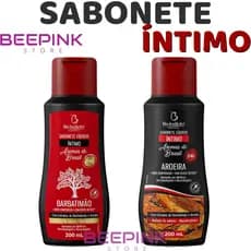 Sabonete Intimo Barbatimão+ Sabonete Intimo Aroeira 200ml- Bio Instinto