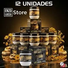 🔥 KIT 12 UNID– POMADA MASSAGEADORA CASCAVEL 240g 🔥