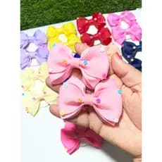 20 LAÇOS INFANTIS /LACOS MENINA/LACOS DE FLORZINHA /PARES LAÇO LUXO/LACOS COLORIDOS