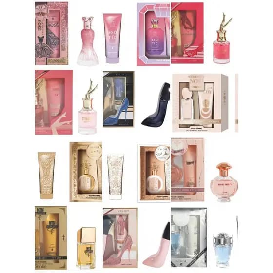 KIT perfume 30ML hidratante 50ML  masculino feminino