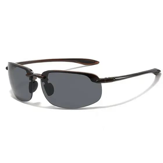 Óculos de Sol Esportivos Clássicos Vintage Masculinos, Óculos de Sol com Proteção UV, Óculos de Sol para Atividades ao A