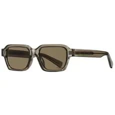 Óculos de Sol Femininos Fashion Square UV400 Retro Masculinos com Lentes Gradientes*&*&**--