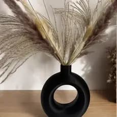 Vaso minimalista moderno,casa,sala,vaso resistente, quarto, escritório,idealparadevorarsemmpesar, elegância,preto,branco
