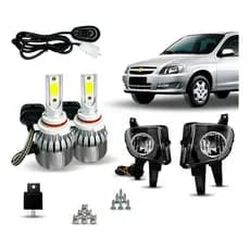 Kit Farol De Milha Celta 2007 A 2015 Lâmpada Super Led 2d
