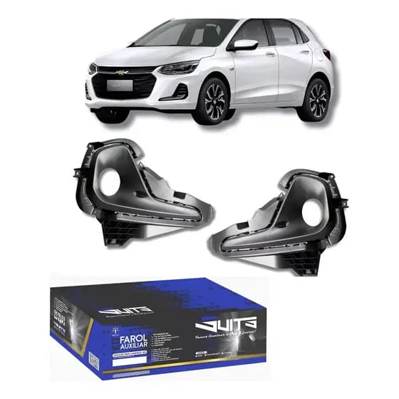 Moldura Tela Farol De Milha Onix 2020 2021 2022 2023 Promo