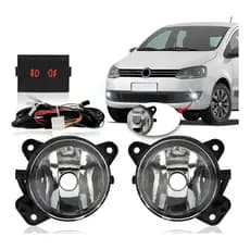 Kit Farol Neblina Fox 2010 2011 2012 13 2014 Botão E Pingo