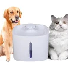 Bebedouro Fonte Água Elevado Automático Com Filtro Para Pet Cachorro Gato