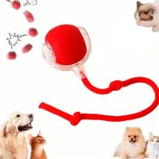 Bola Interativa Pet Bolinha Pet Brinquedo Interativo Inteligente para Gatos e Cães