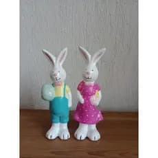 CASAL DE COELHINHOS ENFEITE