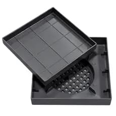 Ralo 10x10 Protetor de Ralo Banheiro Anti Entupimento Ralo Oculto Filtro de Cabelo Barato