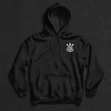 Moletom Casaco Blusa De Frio Canguru Corinthians Clube Paulista Timão Masculino Feminino Unissex