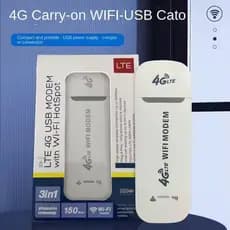 Modem Roteador 4g Desbloqueado Wifi Usb Chip Sim Card Note BRANCO