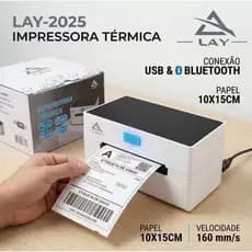 Impressora Térmica Profissional E-commerce Etiqueta