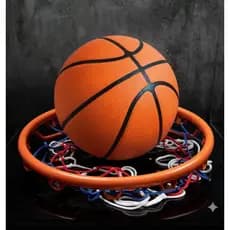 Bola de Basquete Tamanho Oficial Resistência e Diversão Garantida Basketball Profissional