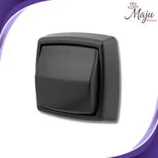 Acabamento De Descarga Válvula Hydra Deca Preto Para Banheiro ABS