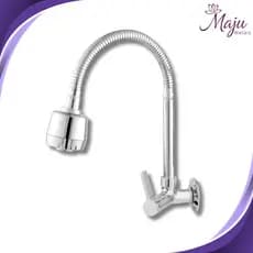 TORNEIRA PAREDE PARA COZINHA GOURMET CROMADA LUXO