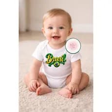 body bebê brasil, body copa bebê, roupa bebê brasil, body personalizado bebê, body com/sem nome bebê, body infantil